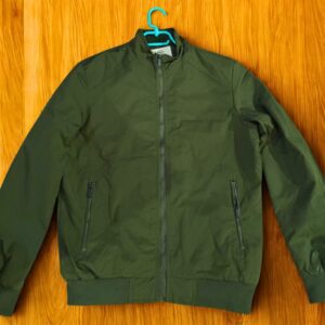 Premium Dark Green Men's Bomber Jacket