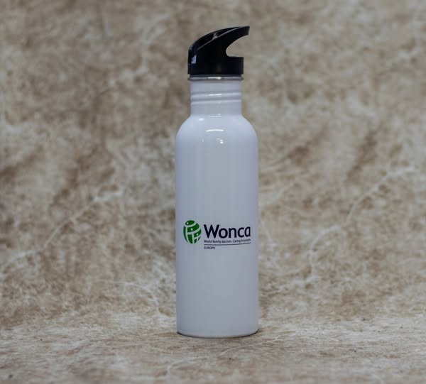 White Reusable Water Bottle