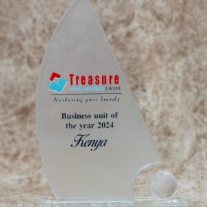 Elegant Custom Corporate Trophy