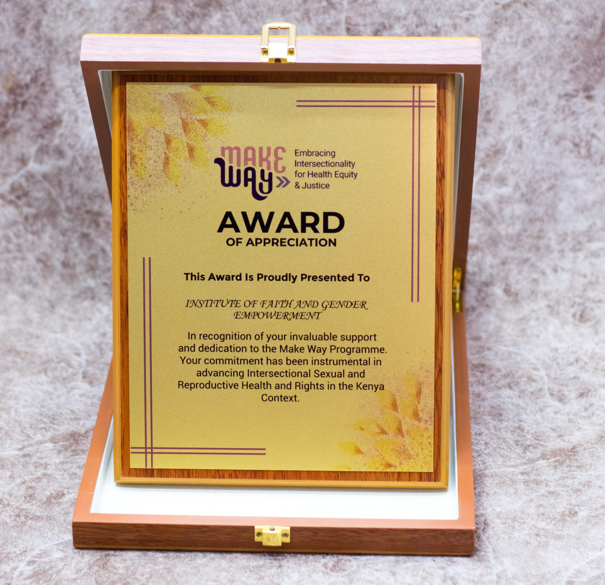 Customized Trophy Award