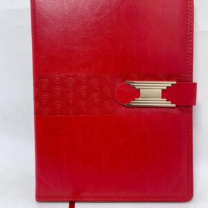 Premium B5 Red Leather Journal