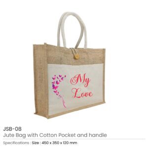 My Love Jute Bag