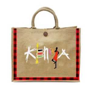 Kenya Jute Tote Bag
