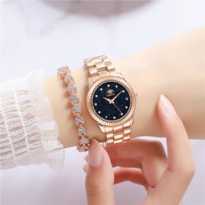 Rose Gold Women’s Wristwatch