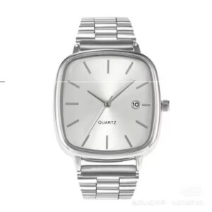 Premium Silver Quartz Watch