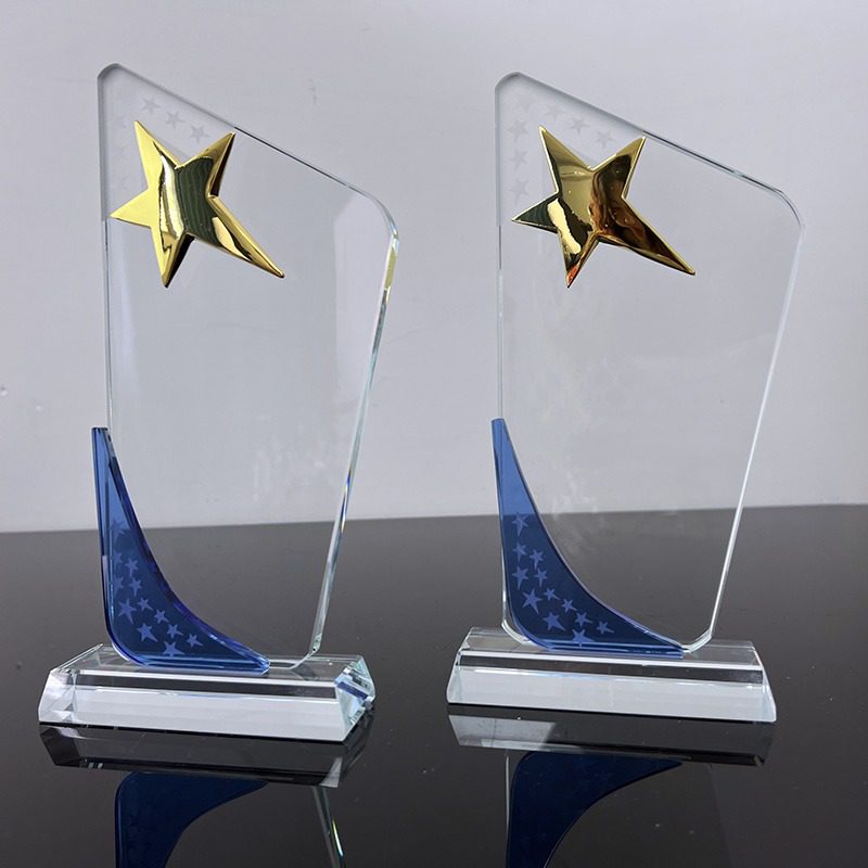 Premium Crystal Star Trophy — Perfect for Awards & Recognition