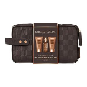 Baylis & Harding Black Pepper & Ginseng Travel Bag – Men’s Grooming Essentials