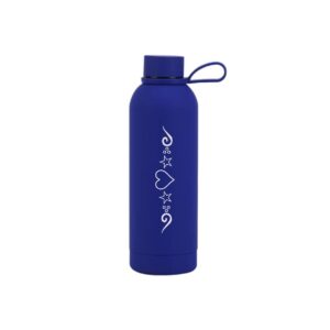 Valentine's Day Water Bottle - Musical Love Design | Romantic Gift for Music Lovers