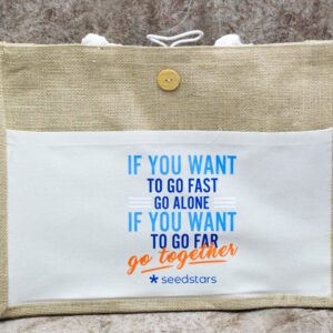 Eco-friendly Jute Document Pouch