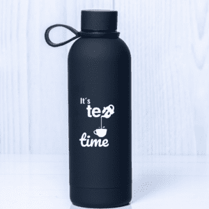It’s Tea Time Reusable Tea Bottle – Stylish, Eco-Friendly & Travel Ready