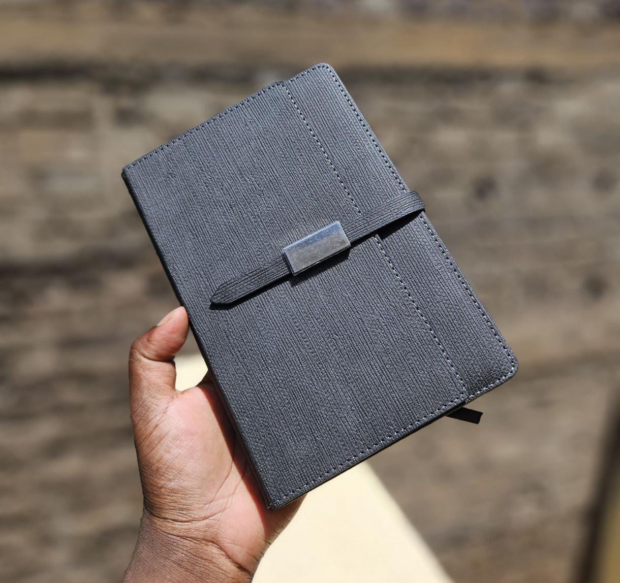 Pebble Grey Professional Notebook