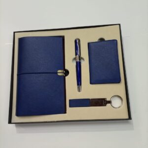 Premium 4-in-1 Executive Corporate Gift Set – Royal Blue