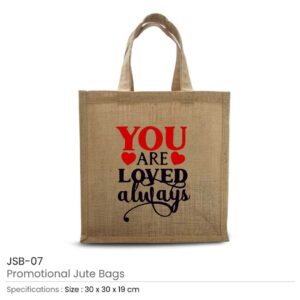 The Live Laugh Love Eco-Friendly Jute Tote
