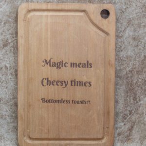 Custom Engraved Wooden Chopping Board