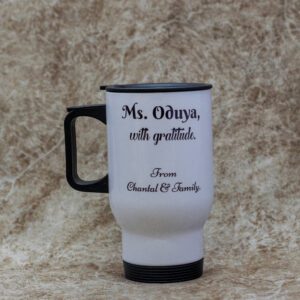 Personalized Appreciation Travel Mug