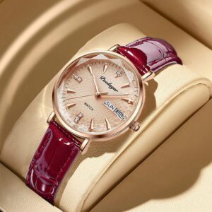 Rose Elegance Day-Date Watch