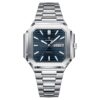 Poedagar Luxury Square Stainless Steel Watch