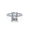 Radiant Cut Diamond Engagement Ring