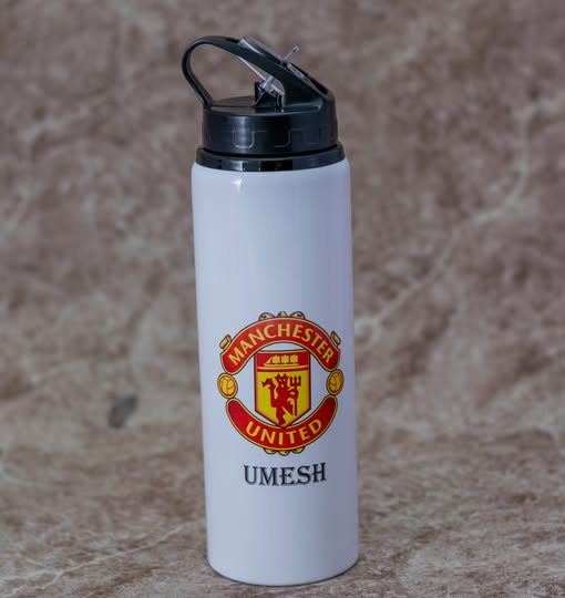 Personalized Manchester United Water Bottle