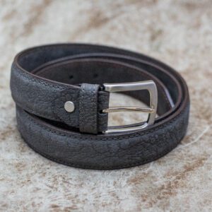 Men's Textured Leather  Belt