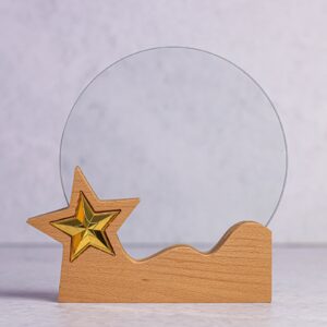 Elegant Star Crystal Award