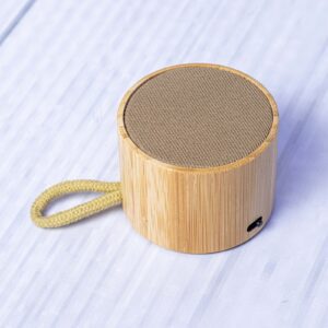 Bamboo Mini Bluetooth Speaker – Eco-Friendly Sound in a Stylish Design