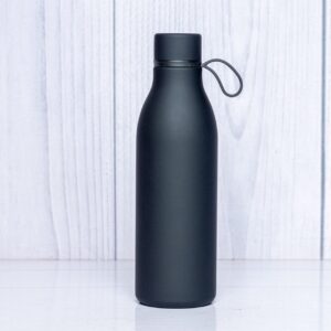 Matte Black Insulated Water Bottle