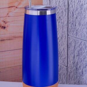 Insulated Stainless Steel Tumbler with Cork Base