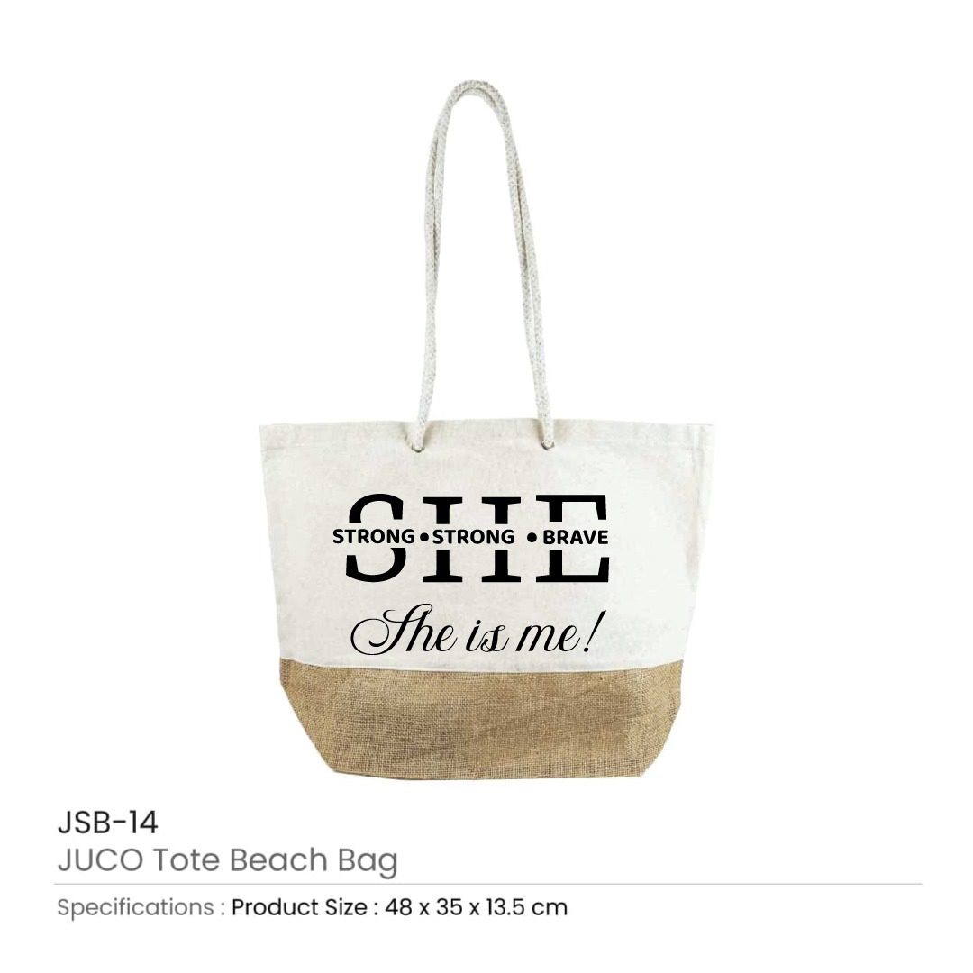 JSB-14 JUCO Tote Beach Bag