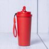 Red Portable Travel Tumbler