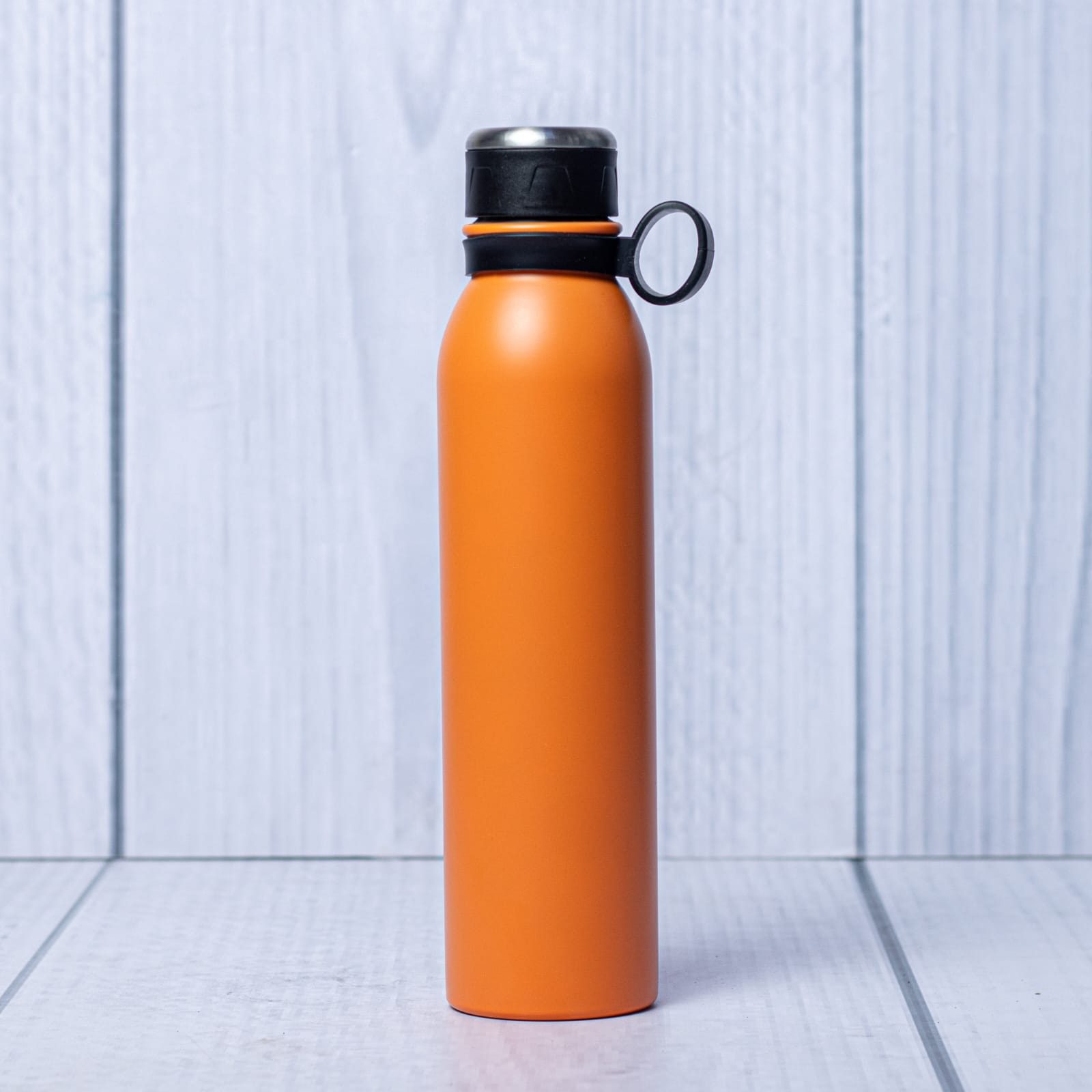 1-Litre (1000ml) Vibrant Matte Orange Insulated Bottle