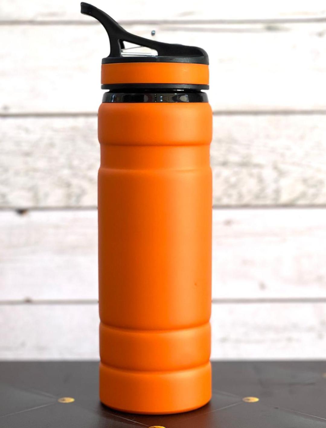 vibrant orange insulated water