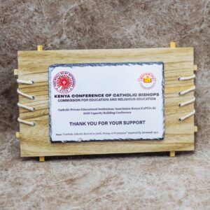 The Slate & Timber Plaque