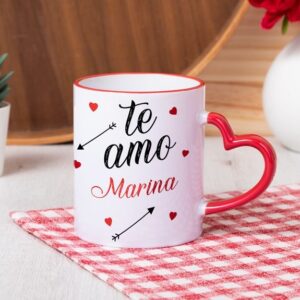 Personalized "Te Amo" Romantic Mug