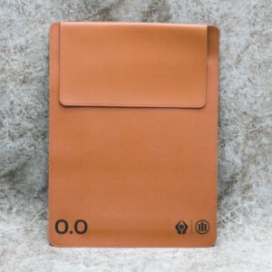 Premium Tan Leather Laptop Sleeve