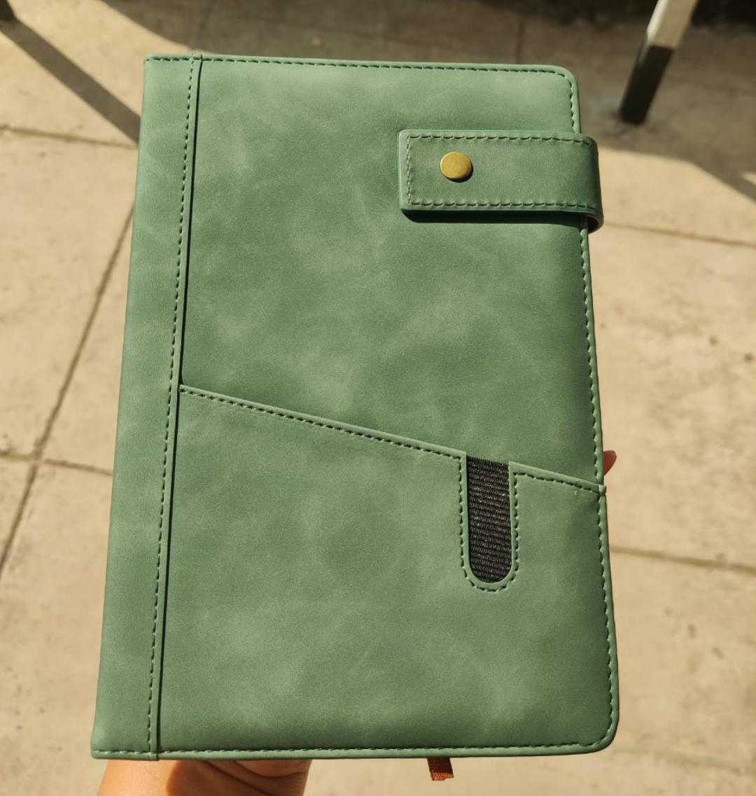 Sage Green Vegan Leather Journal
