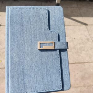 Sky Blue Textured Notebook