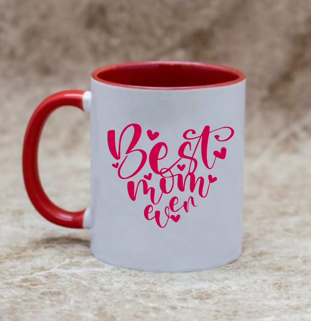 Best Mom Ever Two-tone Ceramic Coffee Mug