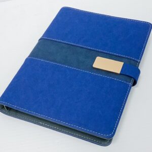 B5 Executive Notebook – Royal Blue Suede Finish