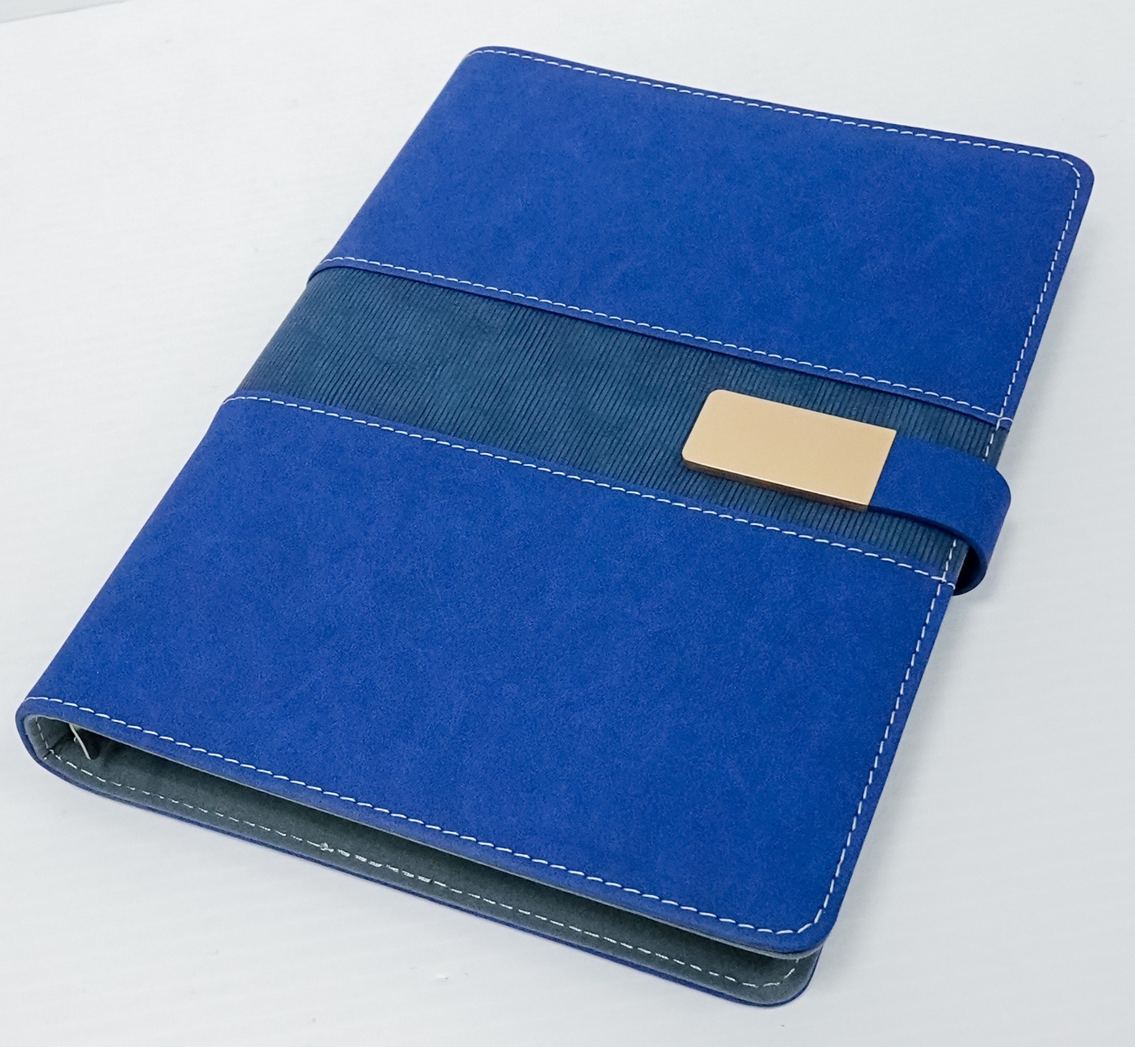 B5 Executive Notebook – Royal Blue Suede Finish