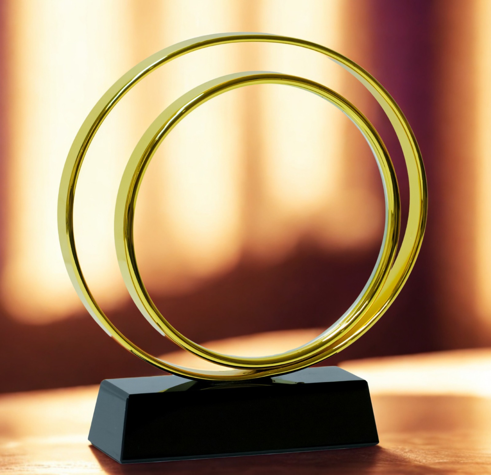 Golden Double Ring Trophy