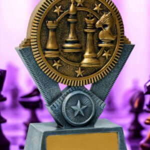 Premium Chess Achievement Trophy.