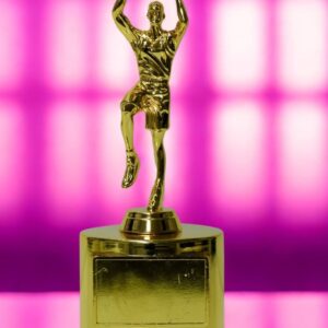 Premium Golden Basketball Trophy