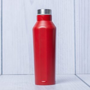 Red Insulated Stainless Steel Water Bottle
