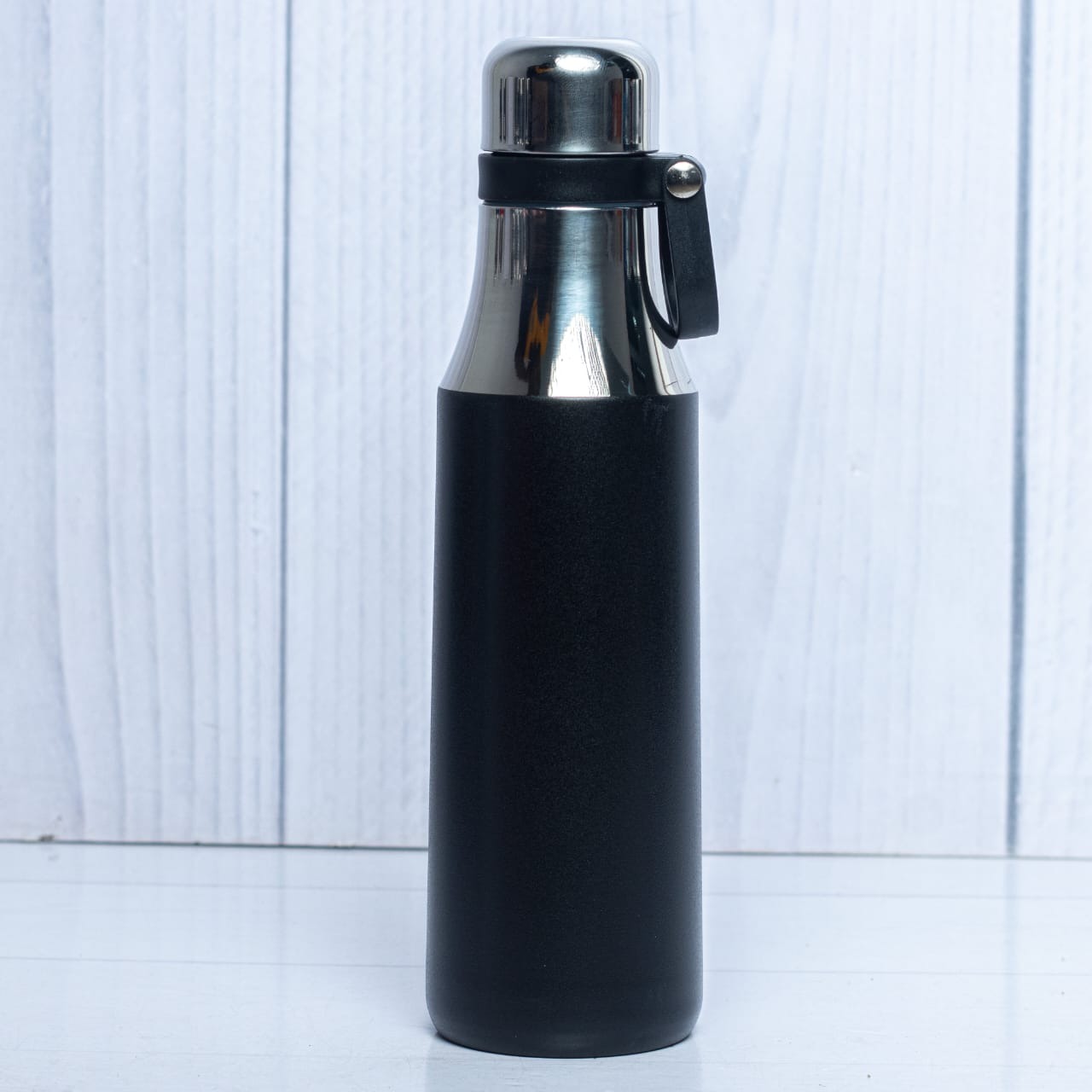 Premium Matte Black Insulated Flask