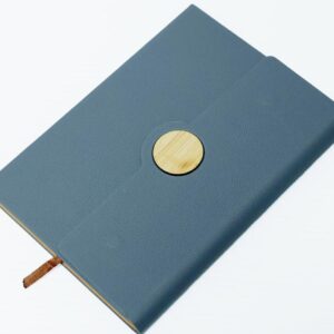 A5 Corporate Executive Notebook with Magnetic Bamboo Clasp