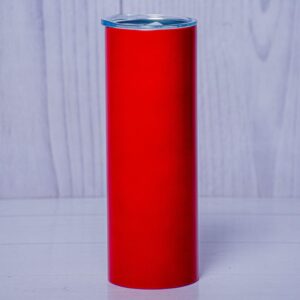 Red Stainless Steel Tumbler