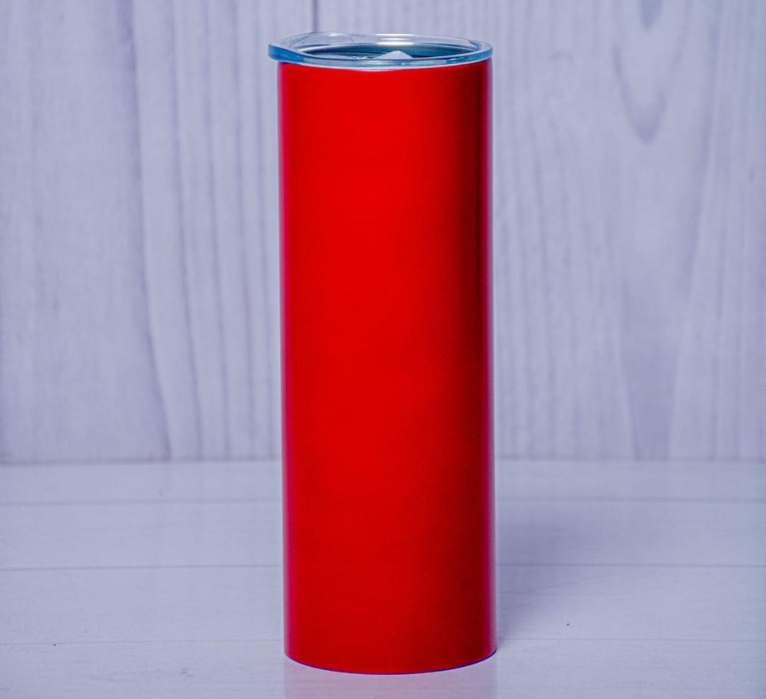 Red Stainless Steel Tumbler