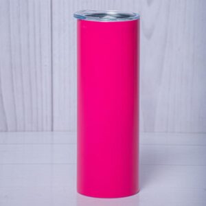 Hot Pink Slim Tumbler