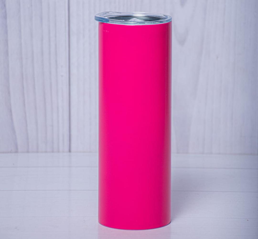 Hot Pink Slim Tumbler